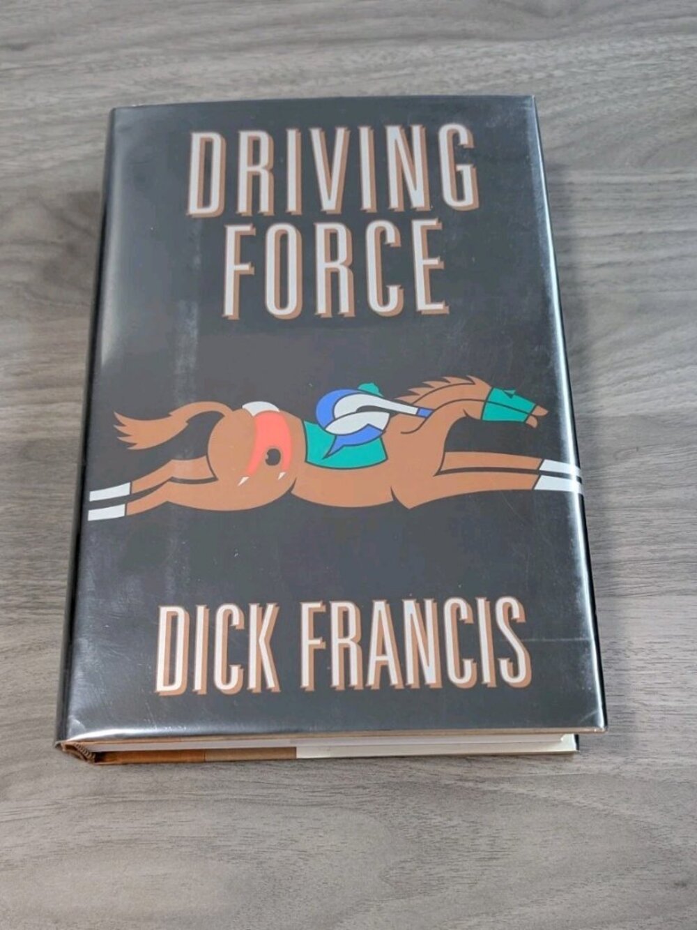 Driving Force || Hardcover Fiction by Dick Francis  1992 HC/DJ ~ 1st Edition 1st
